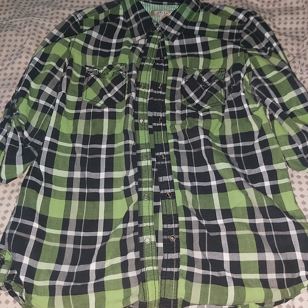 Arizona Jean Company, L/G, Green/White/Black
